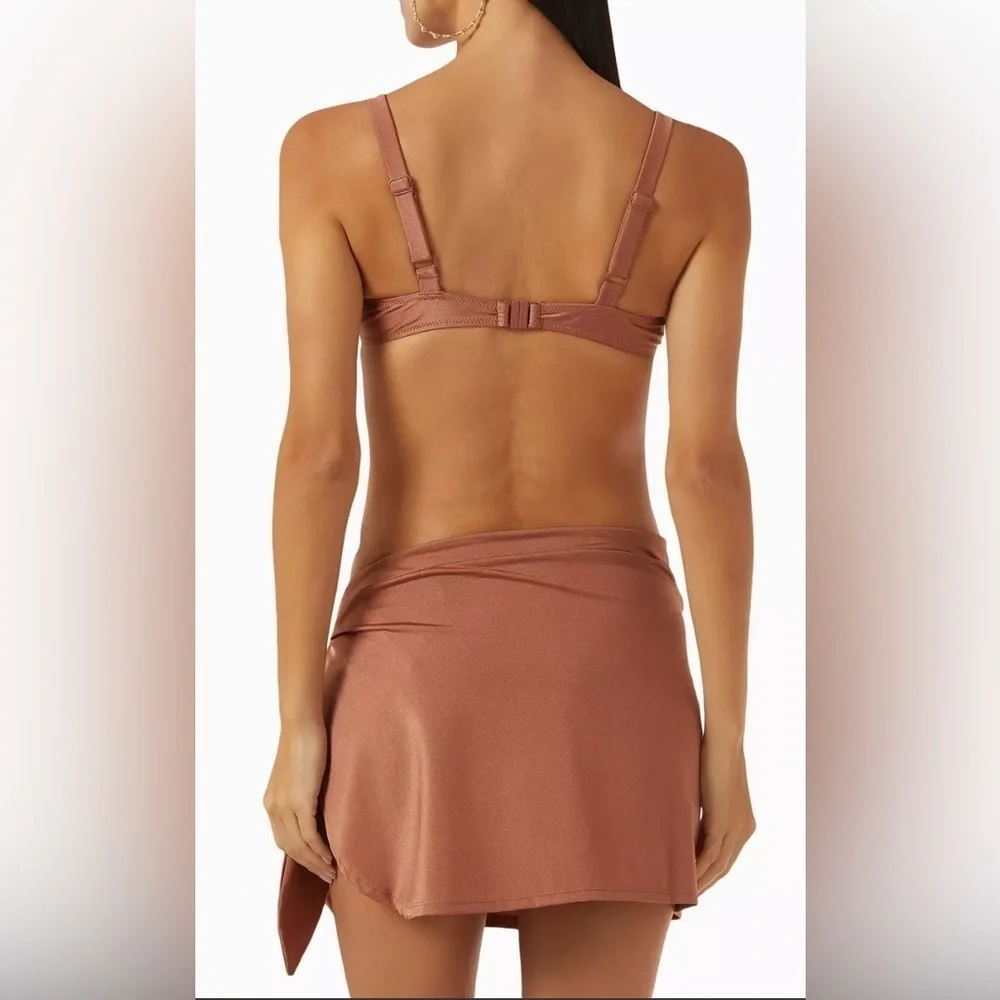 NEW SOLID & STRIPED - The Mini Wrap Pareo in Stretch Nylon